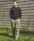 MR.OLIVE / HEAVY-DUTY COTTON / FLAT SEAMER CREW NECK SHIRT / ミスターオリーブ ヘビーデューティーコットン フラットシーマー クルーネックシャツ